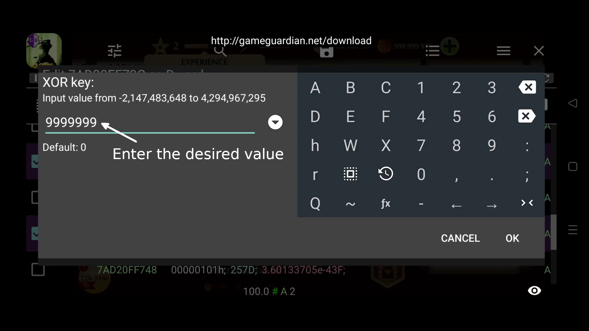 Decoded Xor key